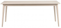 Matbord \'Tyler\' 180x90cm - Vitpigmenterad Ek