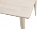 Matbord \'Tyler\' 180x90cm - Vitpigmenterad Ek