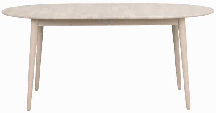 Matbord 'Tyler' Ovalt 170x105cm - Vitpigmenterad Ek