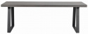 Matbord \'Brooklyn\' 220x95cm - Mörkbrun/U-ben