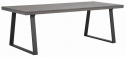 Matbord \'Brooklyn\' 220x95cm - Mörkbrun/U-ben
