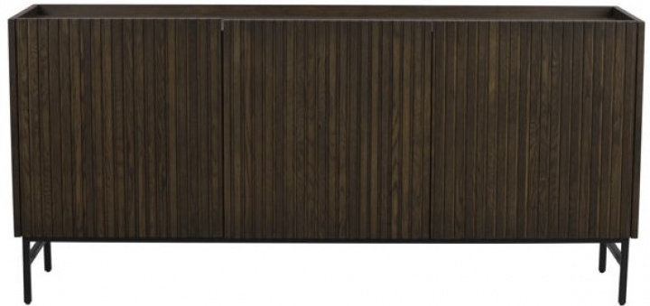 Sideboard \'Halifax\' 160x40cm - Brun/ Svart i gruppen MBLER / Hyllor & frvaring / Sideboards hos Reforma (119916)