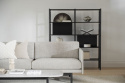 Bokhylla \'Holton\' 140x166 - Svart