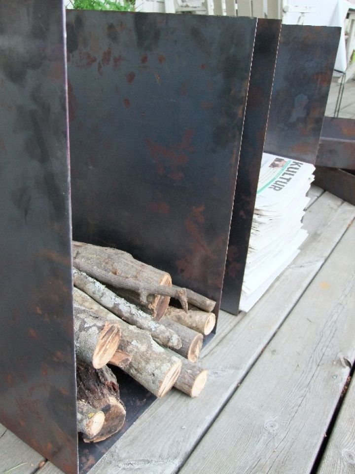 Vedkorg i stål i gruppen hos Reforma (12001-Steel-PKE-M)