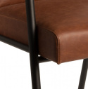 Fåtölj \'Fez\' - Vintage Brun