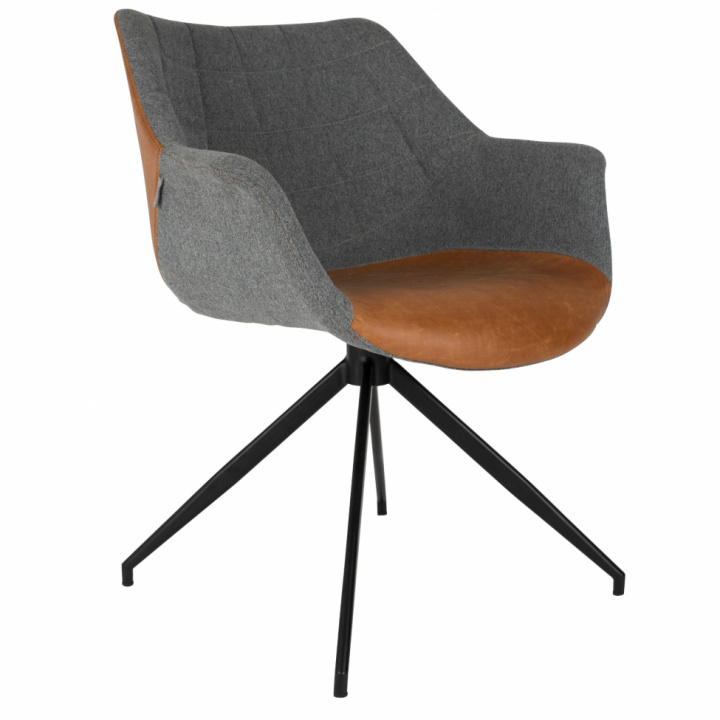 Fåtölj 'Doulton' - Brun