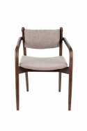 Stol \'Torrance\' Armstöd - Beige/Brun