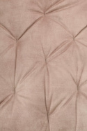 Karmstol \'Gilroy\' - Beige/Sammet