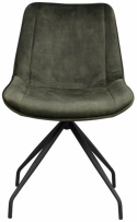 Stol \'Rossport\' - Grön/Sammet