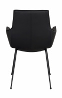 Karmstol \'Lowell\' - Svart