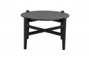 Soffbord \'Holton\' Ø80 - Svart