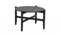 Soffbord \'Holton\' Ø80 - Svart
