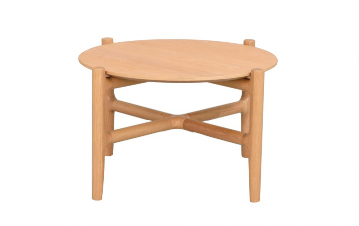 Soffbord 'Holton' Runt 55cm - Natur