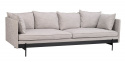 Soffa \'Shelton\' 3-sits - Grå