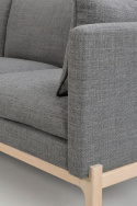 Soffa \'Ness\' 3-sits - Grå/Vitpigmenterad