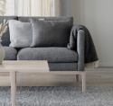 Soffa \'Ness\' 3-sits - Grå/Vitpigmenterad