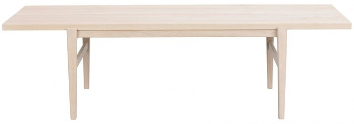 Soffbord \'Ness\' 160x60cm - Vitpigmenterad i gruppen Möbler / Bord / Soffbord hos Reforma (120404)