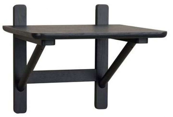 Sängbord 'Camrose' - Svart