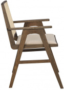 Karmstol \'Prestwick\' - Brun/ Beige