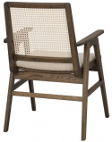 Karmstol \'Prestwick\' - Brun/ Beige