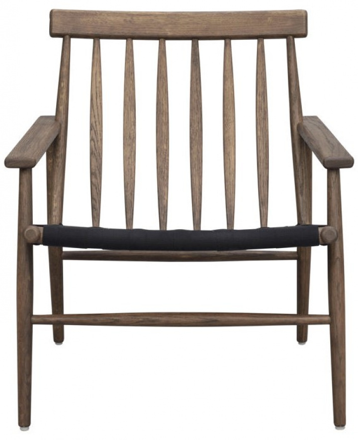 Loungestol \'Canwood\' - Brun/Svart i gruppen Möbler / Sittmöbler / Stolar hos Reforma (120557)