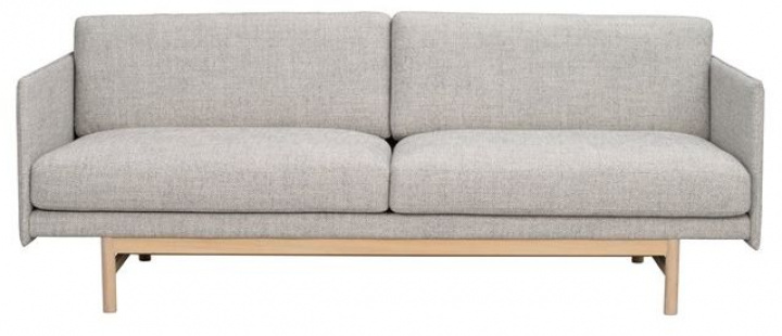 Soffa 'Hammond' 2-sits - Grå/Natur