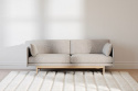 Soffa \'Hammond\' 2-sits - Grå/Natur