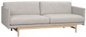 Soffa \'Hammond\' 2-sits - Grå/Natur