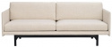 Soffa \'Hammond\' 2-sits - Beige/Svart