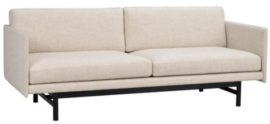 Soffa \'Hammond\' 2-sits - Beige/Svart