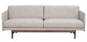 Soffa \'Hammond\' 2-sits - Grå/Brun