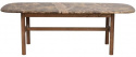 Soffbord \'Hammond\' 135x62cm - Brun/Marmor