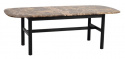 Soffbord \'Hammond\' 135x62cm - Svart/Marmor