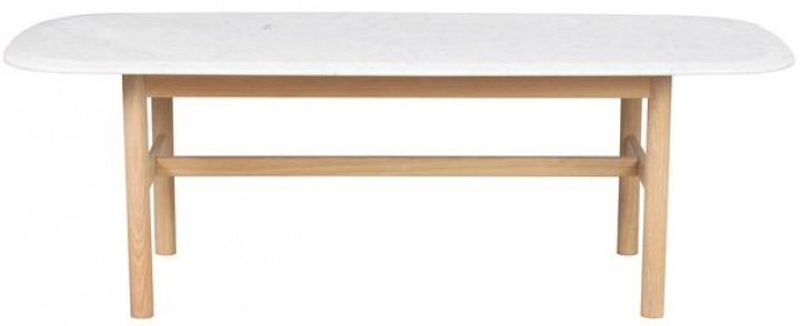 Soffbord \'Hammond\' 135x62cm - Natur/Marmor i gruppen Möbler / Bord / Soffbord hos Reforma (120593)