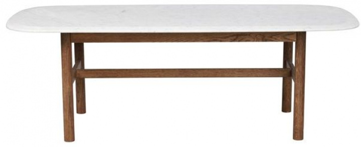 Soffbord \'Hammond\' 135x62cm - Brun/Marmor i gruppen Möbler / Bord / Soffbord hos Reforma (120594)