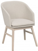 Karmstol \'Windham\' - Beige/Vitpigmenterad