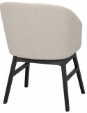 Karmstol \'Windham\' - Beige/Svart