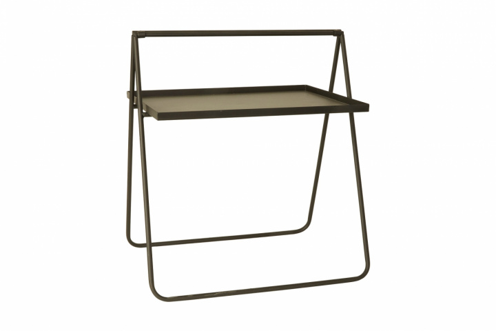 Brickbord - Svart 48x37 i gruppen Möbler / Bord / Serveringsvagnar & Rullbord hos Reforma (120738)