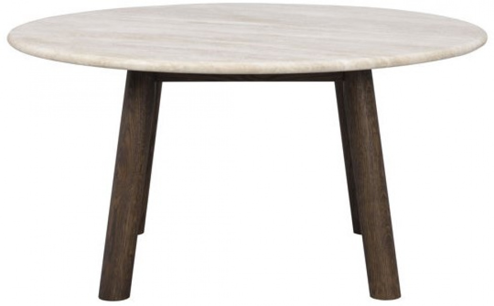 Soffbord \'Taransay\' 90 cm - Beige/ Brun