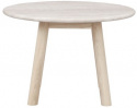 Soffbord \'Taransay\' Runt 60cm - Beige/Vitpigmenterad