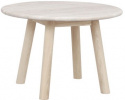 Soffbord \'Taransay\' Runt 60cm - Beige/Vitpigmenterad