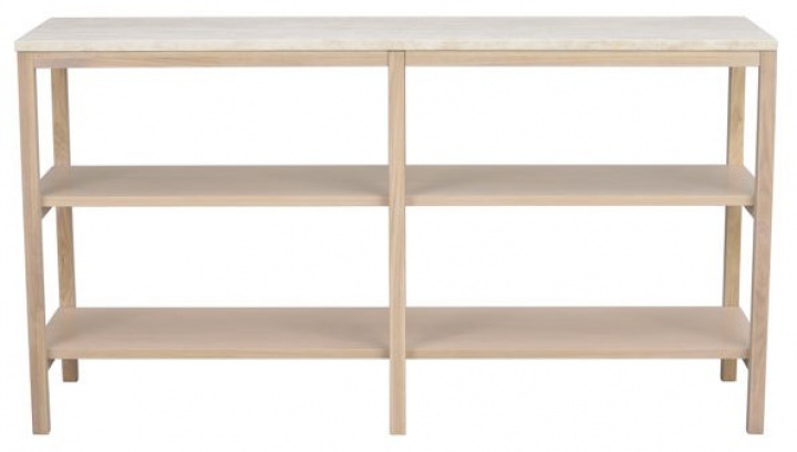 Avlastningsbord \'Orwel\' 140x75 cm - Beige/Vitpigmenterad i gruppen Möbler / Bord / Avlastningsbord hos Reforma (120900)