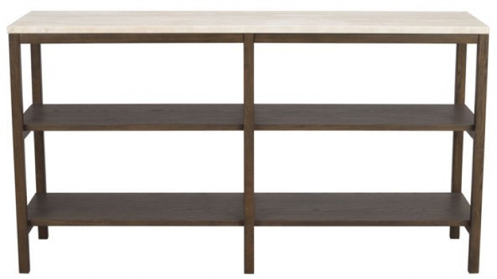 Avlastningsbord \'Orwel\' 140x75 cm - Beige/ Brun i gruppen Möbler / Bord / Avlastningsbord hos Reforma (120910)