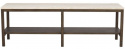 Avlastningsbord \'Orwel\' 140x45 cm - Beige/ Brun