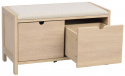 Hallbänk \'Hillmond\' 80cm - Ljus ek