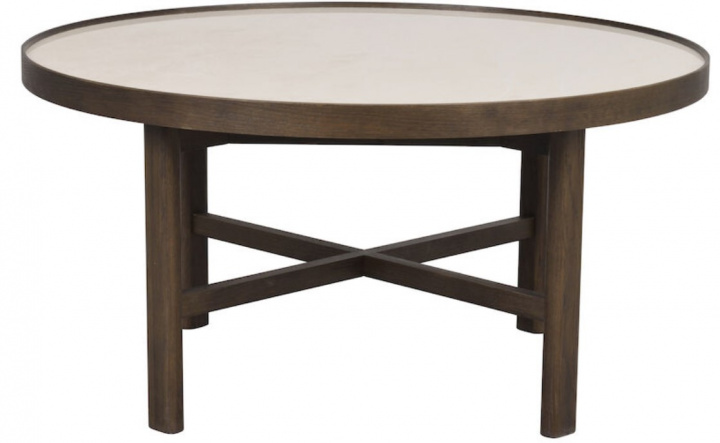 Soffbord 'Marsden' Runt 90cm - Brun