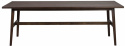Matbord \'Plainfield\' 220x100cm - Mörk ek