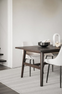 Matbord \'Plainfield\' 220x100cm - Mörk ek