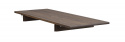Iläggsskiva \'Tyler\' 45cm - Brun
