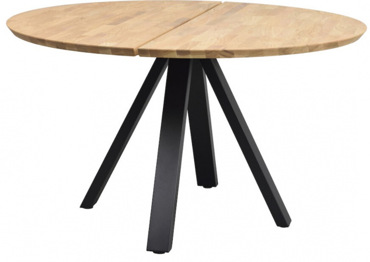 Matbord 'Carradale' Runt 130cm - Ek/V-ben